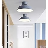 JU Gyy Home Hotel Beleuchtung Exquisite Kronleuchter, Farbe Macarons LED Deckenleuchte Korridor Gang Moderne Einfache Wohnzimmer Balkon Deckenleuchte