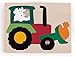 Price comparison product image George Luck GLU-E6507 Tractor Wooden Puzzle