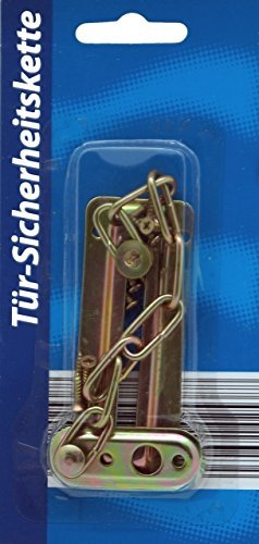 Preisvergleich Produktbild Türsicherungskette Sicherungskette Türkette (2 Stück Türsicherungskette)