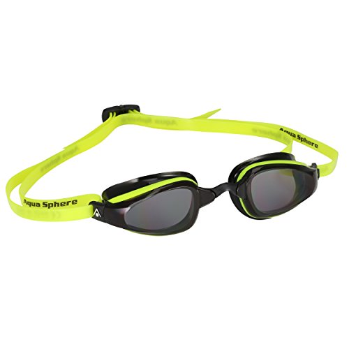 Aqua Sphere K180 Regular - Gafas de natación, Color Amarillo, Talla única