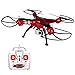 Produktbild RC Drohne mit 8.0MP HD Kamera,RC Quadrocopter Ferngesteuert mit Höhenhaltung,SYMA X8HG ,Kopflos Modus für Kinder Anfänger