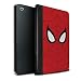 Produktbild Stuff4® PU-Leder Hülle/Case/Brieftasche für Apple iPad Mini 1/2/3 tablet/Spider-Man Maske Inspiriert Muster/Superheld Comic-Kunst Kollektion