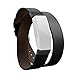 Produktbild Janly_Uhr Strap Band,Janly Doppelte Tour Lederarm Band für Fitbit Inspire (Schwarz)