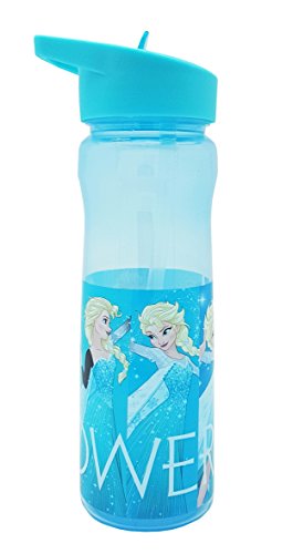 Disney Sparkle Sports Bottle, Multi-Colour, 6.6 x 6.6 x 23 cm Disney Sparkle Sports Bottle, Multi-Colour, 6.6 x 6.6 x 23 cm