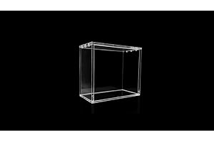 GEM CARD | Case custodia in acrilico Magnetico compatibile con ccarte Pokemon booster box display ed ETB, trasparente, antigraffio, chiusura magnetica antiscivolo (Display)