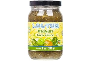 SUCOS LOL-TUN Grüne Maya Taquera-Chilisauce - Salsa Maya Taquera Verde, 230g