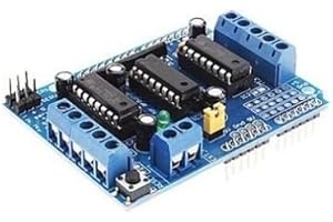 NDT-ELECTRONICS L293D motor shield expansion board scheda motore passo passo stepper (arduino-compatibile)