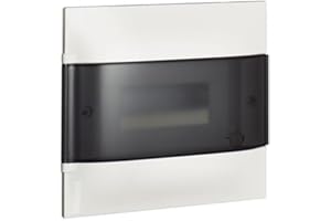 Bticino E315P8 centralino incasso 8 moduli linea habita bianco fume