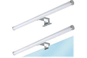 ‎KWAZAR LUMINAIRE Kwazar Luminaire LED Spiegellampe 10W 60cm Möbelleuchte Spiegelleuchte Wandleuchte GAMA Wandlampe Gad Badezimmer 4000K Neutralweiß
