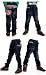 FABLOOK Kids Black Denim Jeans with crush for girls/boys (Size: 20,22,24,26,28,30) RS.569.00