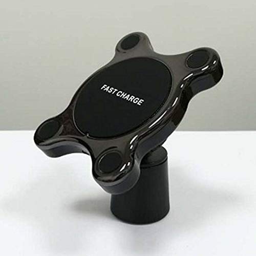 Preisvergleich Produktbild Mengqian Multifunktions-Handyhalterung Magnetic Suction Vehicle Wireless Charger - Schwarz