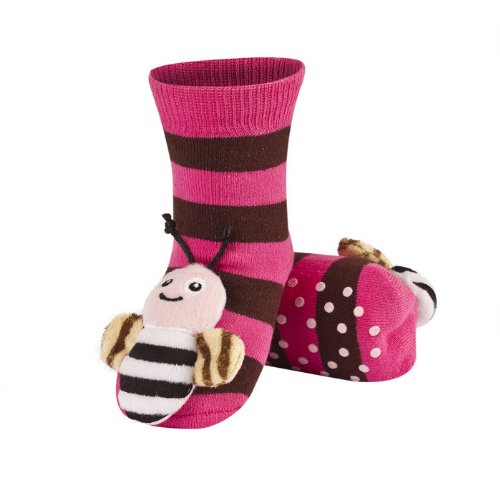 SOXO Infant socks with rattle PREMIUM - Size : 0-24 months