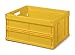 Produktbild Faltbox / Klappbox FB 475/240-0, Vol. 32 l., 475x350x240 mm (LxBxH), gelb, Industriequalität