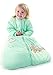 Slumbersac Baby Sleeping Bag with long sleeves Winter Weight approx. 3.5 Tog - Jersey Mint Owl, 12-36 months/110cm