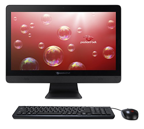 ‚Packard Bell ots3481 19.5 All in One Desktop-PC (AMD E1 – 7010 ft3b, 4 GB RAM, 500 GB HDD, Windows 10 Home 64 Bit, WLAN, Bluetooth) Farbe Nego - 8