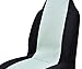 Universal Car Seat Covers 1 Piece Front Bucket Automotive Protector Polyester Airbag Compatible Vehicle Classic Machine Washable