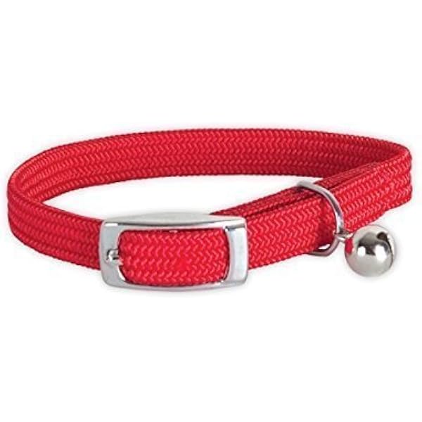 Polytrans Collier Chat Elastique Rouge Amazon Fr Animalerie