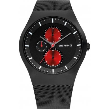 Bering Time Herren-Armbanduhr XL Classic Analog Quarz Edelstahl 11942-229