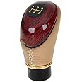 Kozdiko Leatherette Wooden Finished Gear Knob Beige Car Gear Shift knob for Tata Safari Storme