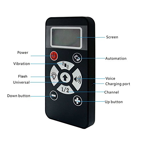 Fanme-800-Yards-Remote-Dog-Training-Collar-Rechargeable-Pet-Training-Collar-with-Automation-Adjustable-Beep-Vibration-Flashlight