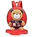 Panlom® Baby Toddler Safety Harness Backpack Lovely Bear With Rein Strap Walker-RED