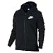 Produktbild Nike Damen W Nsw Advance 15 Jacket Knit Trainingsjacke mit Kapuze, Weiß/Schwarz, S