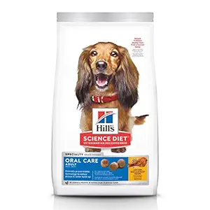 Hill's Science Diet Adult Oral Care Dry Dog Food for Dental Health, 1.8 kg