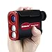 Produktbild Jagd Golf Entfernungsmesser rot Digital Display professional-class 800 Meter 6 x Vergrößerung Entfernungsmesser Unterstützung Pin-Schloss und Flugbahn Korrektur (Golf Entfernungsmesser)