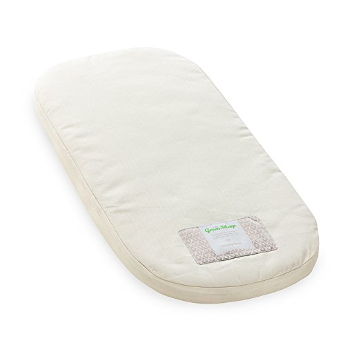 The Little Green Sheep Natural Carrycot Mattress (to fit Uppababy Vista/ Cruz)
