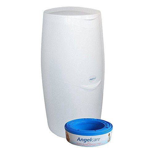 Preisvergleich Produktbild Angelcare Windelsystem Weiß - Packung mit 2