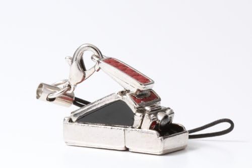 Japan Hobby Tools miniature camera strap (Polaroid type / silver-based wine red leather) (japan import)