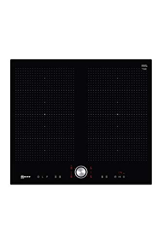 Neff T56FT60X0 plaque Noir Intégré Plaque avec zone à induction - Plaques (Noir, Intégré, Plaque avec zone à induction, Vitrocéramique, 2200 W, 190 x 240 mm)
