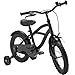 Produktbild Black Cruiser 14 Zoll Fahrrad Schwarz Matt Kinderfahrrad Stützräder Jungen 1401G