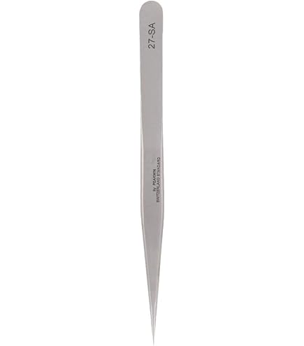 Brucelles Fines Horotec Pour Spiraux N°3 - Cuivre-béryllium, Longueur 120mm, Outil De Précision Horlogerie