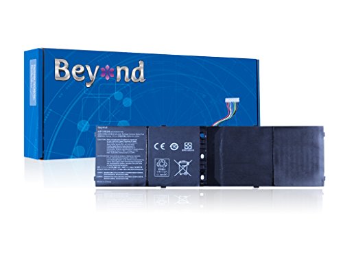 BEYOND Laptop Akku für ACER AP13B3K, ACER 552PG, Aspire V5-552G V5-573P V5-573G, M5-583 V5-552P R7-572 M5-583P, Aspire V5-552PG V7-481, Aspire R7-571G-53338G75ass, Aspire V5-472P Aspire V5-572G Aspire V7-482P Aspire V5-472PG Aspire V5-572G-53334G50aii Aspire V7-482PG. [15V 53Wh, 12 Monate Herstellergarantie] - 5