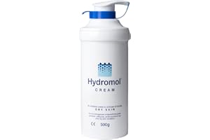 Hydromol Cream, 500 g, For the Management of Dry Skin, Eczema and Psoriasis, Eczema Cream for Adults and Children, soothes and calms itchy skin and helps prevent flare-ups.