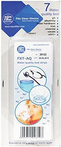 7 Tests for Water Analysis pH Alkalinity Chlorine Iron Hardness Nitrates Testers