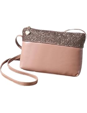 ZARU Frauen-lederner Schulter-Beutel-Handtaschen-Schultaschen-Geldbeutel