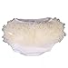 TOOGOO(R) Baby Girl Ruffle Panties Bloomers Diaper Cover S - Creamy
