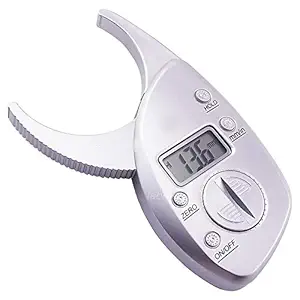 Galaxy Portable Digital Skinfold Measurement Tester Body Fat Monitor Analyzer Muscle Slim Caliper Body Shaping Weight Loss Tester