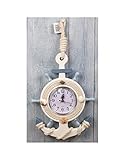 Dekorative Uhr im maritimen Design
