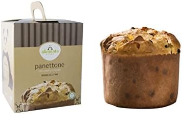Gluten Free Panettone with raisins and candied fruit - 300g