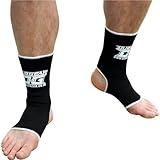 M BLACK DUO Muay Thai Kickboxing Ankle Support Anklets