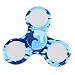 Produktbild Hand Fidget Spinner LED Lichter Fidget Hand Spinner Spielzeug blinkt EDC Anti-Stress Fidget Finger Spielzeug leuchten ADD Angst Langeweile (Blau)