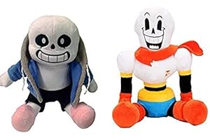 HINTER Sans Papyrus Undertale Plush Toys Pillow(Sans and Papyrus)