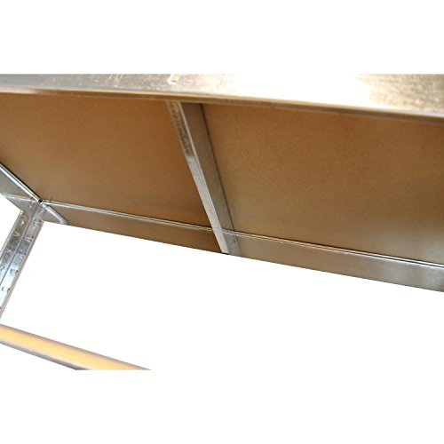 Lagerregal Schwerlastregal Steckregal Kellerregal 875kg verzinkt 180x90x40 Garagenregal - 3