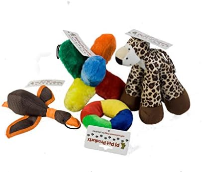 Pj Pet Products Value Pack of 4 Soft Dog Toys