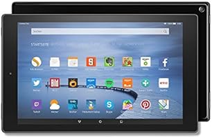 Fire HD 10-Tablet, 25,65 cm (10,1 Zoll), HD-Display, WLAN, 16 GB (Schwarz) - mit Spezialangeboten