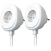 Produktbild WiFi Smart Steckdose, MAMYOK WLAN Steckdose, Kompatibel mit 2 USB-Port-Fernbedienung mit Alexa,Google-Startseite und IFTTT, Zeitsteuerungs-Energiesparfunktion, Kostenlose APP für IOS/Android (2 Pack)
