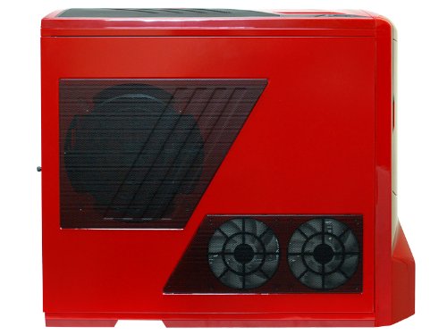 NZXT Phantom Big-Tower PC ( E-ATX, 5x 5,25 extern, 7x 3,5/2,5 intern, 7x Lüfter, USB 3.0) rot - 5